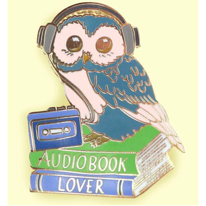 Jubly Umph Lapel Pin - Audio Book Lover