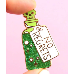 No Regrets Lapel Pin - Jubly-Umph Originals