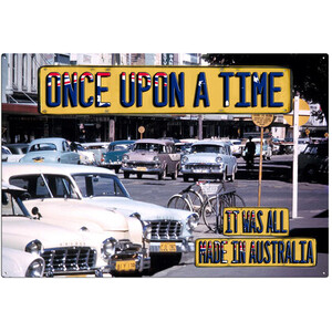 Holden Once Upon a Time - Retro Tin Sign - 20 x 30 cm