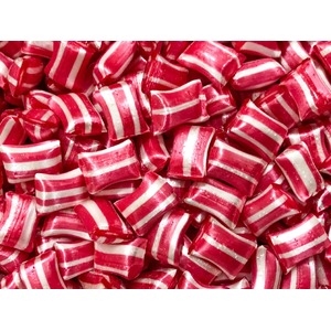 Strawberries & Cream Candy - Walkers Candy Co - Boiled Lollies - 170g Jar