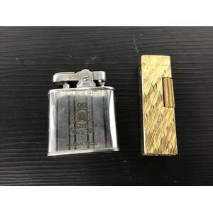VINTAGE Prince Eddy & Win Cigarette Lighters - HMAS Anzac 1956 Japan