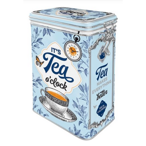 Clip Top Storage Tin - Classic Tea - 1.3L 