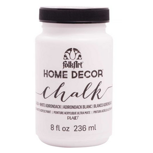 Folkart Home Decor Chalk Paint - White Adirondack 34150 - 236 ml