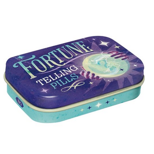 Fortune Telling Retro Mint Tin | Sugar Free Mints | Nostalgic Art