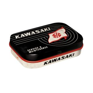 Retro Mint Tin - Kawasaki Black - Sugar Free Mints