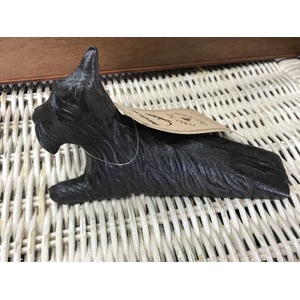 Scottie Dog Cast Iron Door Stop Wedge
