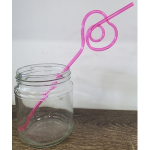 Stainless Steel Heart Straw (Pink) – Forked Again