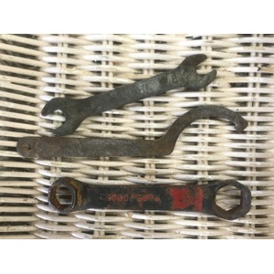 VINTAGE Motorcycle Spanners - Lot of 3