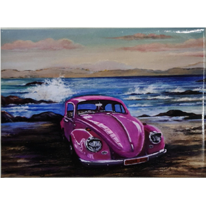 Dune Bug Fridge Magnet - Jenny Sanders 