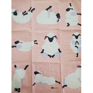 Yoga Sheep 100% Cotton Kitchen Tea Towel