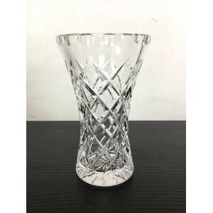 VINTAGE Crystal Vase - Small - 10.5 cm Tall 