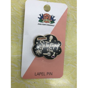 Stem Is Cool Lapel Pin - Jubly-Umph Originals