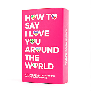 How to Say I Love You Around the World Card Set