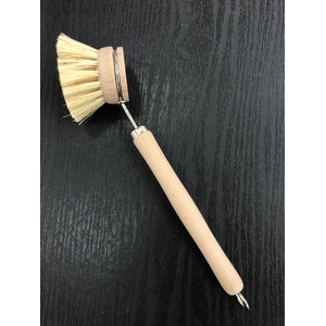 Dish Washing Brush - Long Wooden Handle 