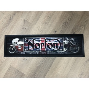 Norton Motorcycles  Bar Runner Mat - 90 cm Long