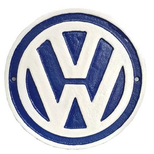 Volkswagen VW Cast Iron Sign