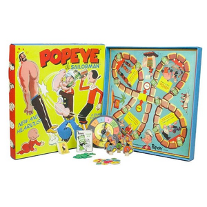 Popeye the Sailorman Board Game - Vintage Style