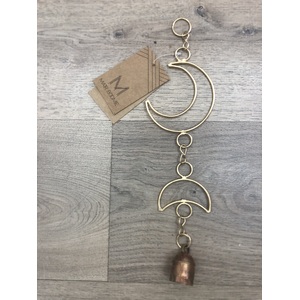 Moon Mini Bell Chime - Hand Made - Fair Trade India