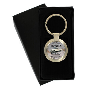 Toyota Land Cruiser - Metal Keyring Keychain
