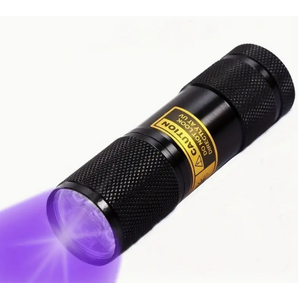 UV Black Light Mini Torch - Identify Uranium Glass - Pickers Tool