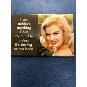 I Can Achieve Anything ADHD - Funny Fridge Magnet