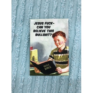 Can You Believe - Funny Fridge Magnet - Bible