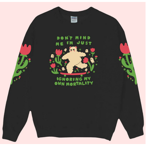 Don't Mind Me - Sweatshirt Jumper - Tender Ghost - Unisex M