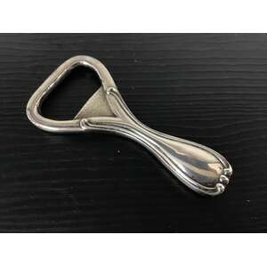 VINTAGE Silver Plated Bottle Opener - Elegant Traditional Style