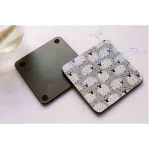 Grey Sheep - Set of 4 Coasters