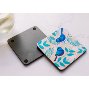 Blue Wren - Set of 4 Coasters