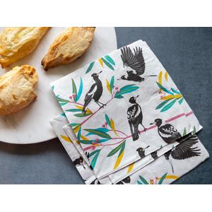 Paper Napkins - Pack of 20 - Magpies