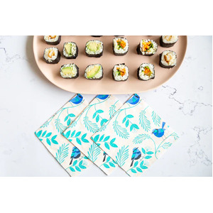 Paper Napkins - Pack of 20 - Blue Wren