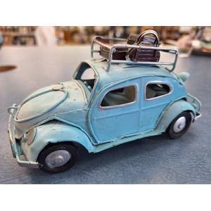 Tin Model Car - Volkswagen Beetle - Luggage