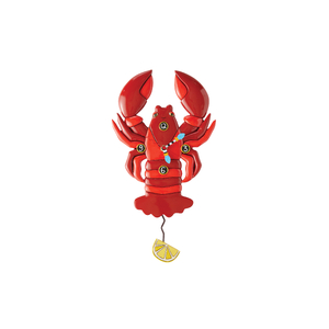 DaPinci Lobster Clock - Pendulum Clock - Michelle Allen Designs