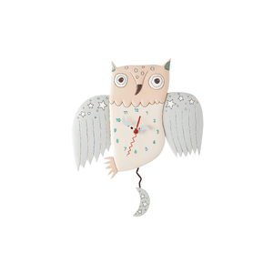 Sweet Dreams Owl Clock - Pendulum Clock - Michelle Allen Designs