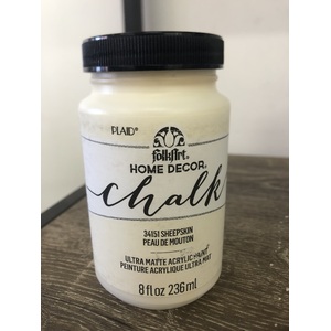 Folkart Home Decor Chalk Paint - Sheepskin - Off White - 236 ml