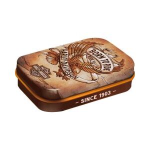 Retro Mint Tin - Harley Davidson Born To Ride - Sugar Free Mints