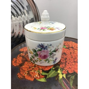 Royal Doulton Lidded Jar - Arcadia - 10 cm Tall 