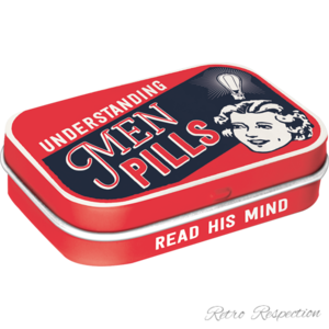 You Drive Me Crazy Pills Retro Mint Tin Sugar Free Mints Pinup 