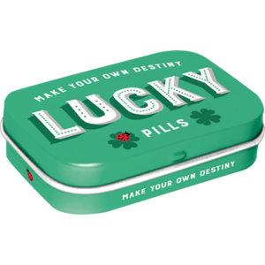 Retro Mint Tin - Lucky Pills - Sugar Free Mints