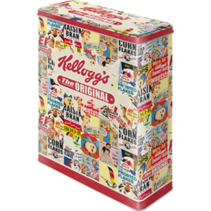 Cereal Storage Tin - Kellogg's Advertising - 4L - Nostalgic Art