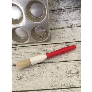 Pastry Brush - Red Wooden Handle