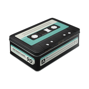 Retro Cassette Tape Tin - Storage