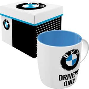 BMW Drivers Only Ceramic Mug & Gift Box | Nostalgic Art