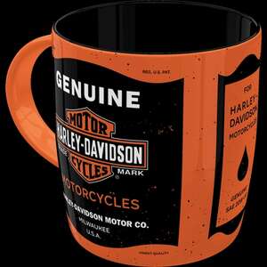 Harley Davidson Genuine Motorcycles Ceramic Mug | Nostalgic Art