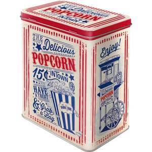 Popcorn Storage Tin - 3L - Nostalgic Art