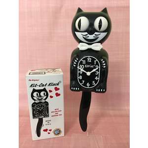 Kit-Cat Klock - Black - Rockabilly Cat Clock