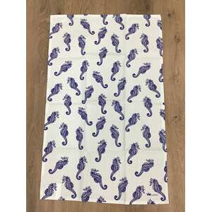 Seahorses Cotton Kitchen Tea Towel