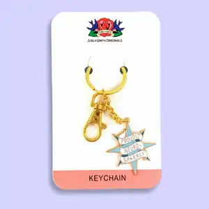 Proudly Neuro-Sparkly Keyring Keychain - Jubly-Umph Originals