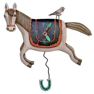 Woah Horsey - Horse Pendulum Clock - Michelle Allen Designs